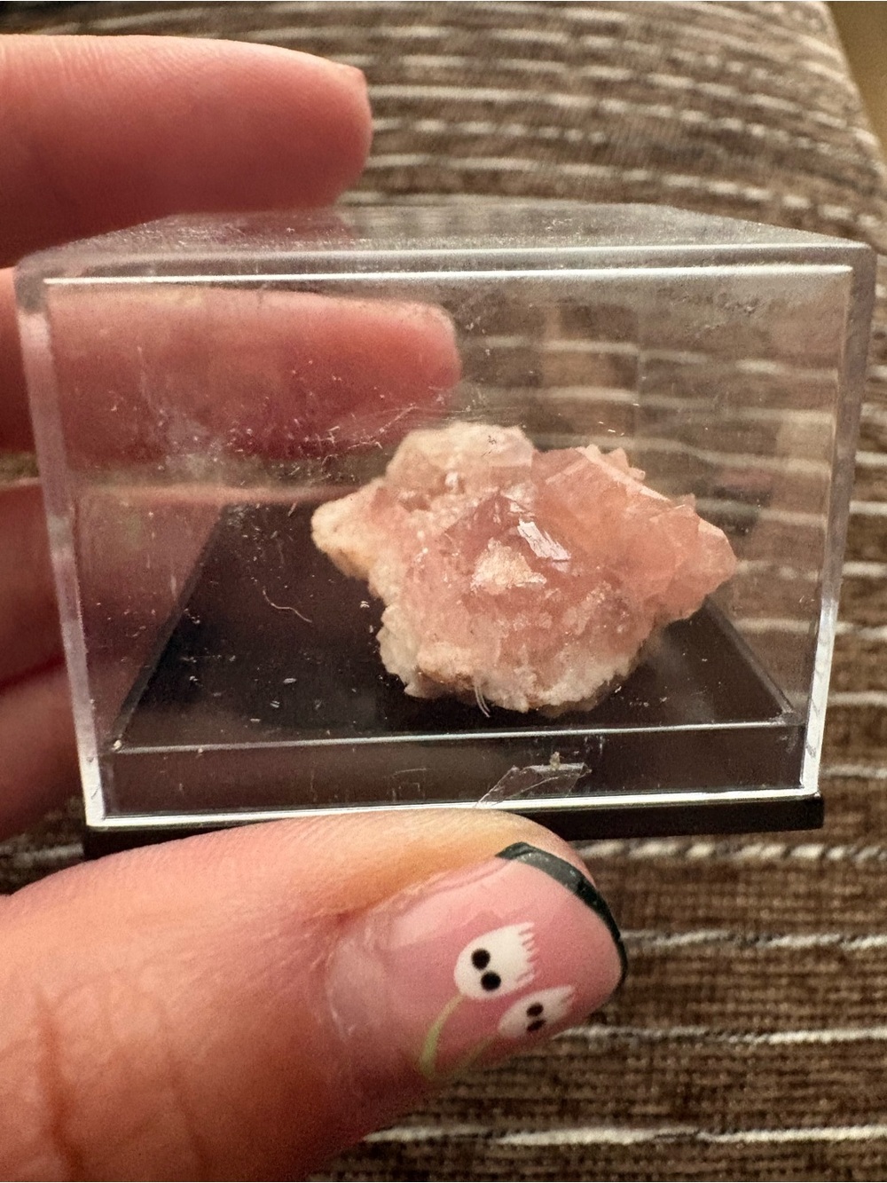 Pink amethyst chunk (tiny)